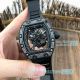 Swiss Replica Richard Mille RM 055 Bubba Watson Forged Carbon Watch With Black Rubber 42mm (2)_th.jpg